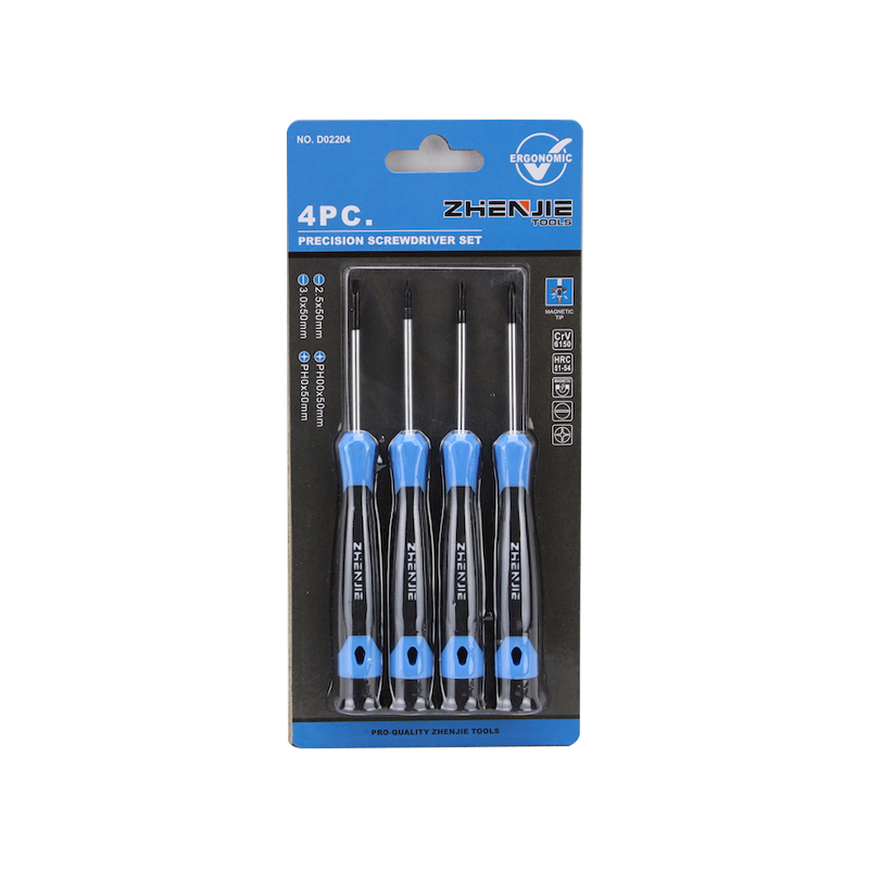 Jeu de tournevis de précision Phillips fendus pour emballage Sandwich, 4 pièces