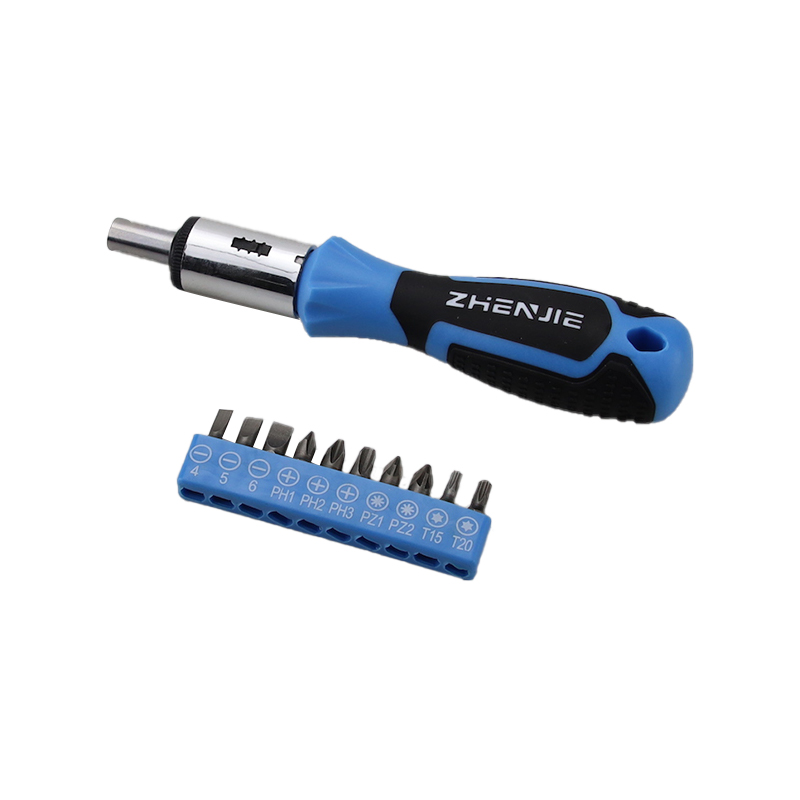 11 pièces porte-embout et jeu d'embouts Torx Phillips Pozidriv fendus